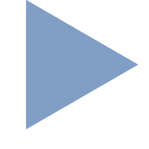 light blue triangle pointing to the right