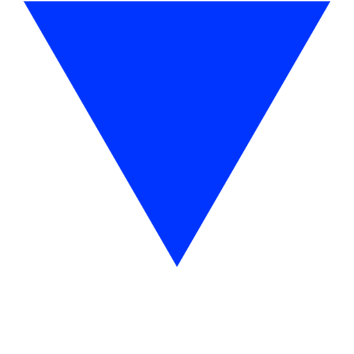 triangle pointing down