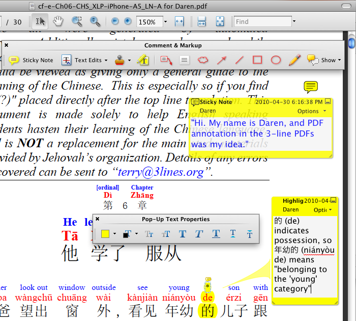 Annotation Examples